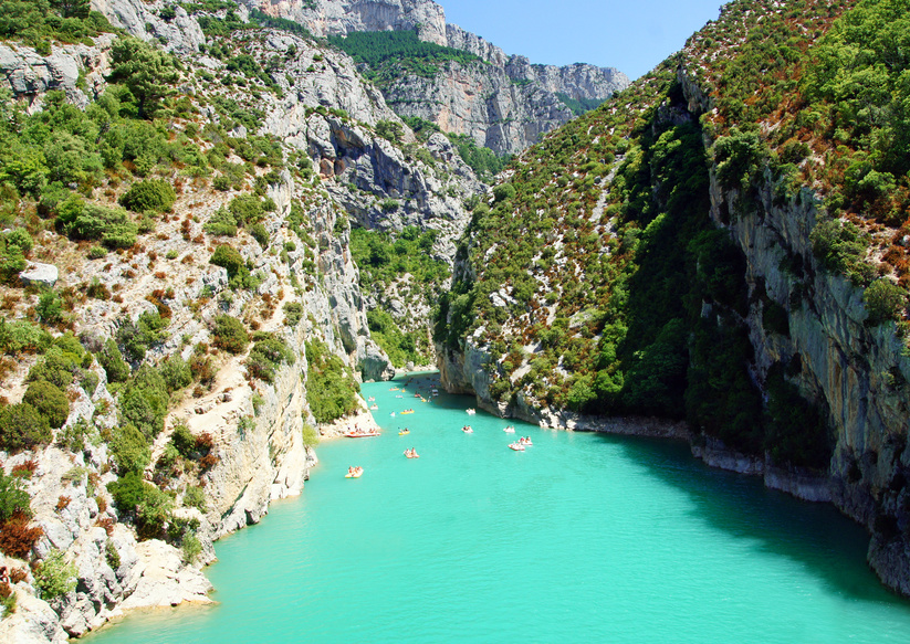 Randonnée et activités aquatiques dans les gorges du verdon Photo des Gorges du Verdon et de son grand Canyon